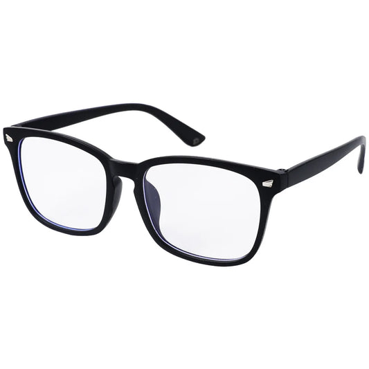 TrendixVault™ Square Blue Light Blocking Glasses for Gaming & Computer Use – Anti-Glare Eyeglass Frames Antifatigue